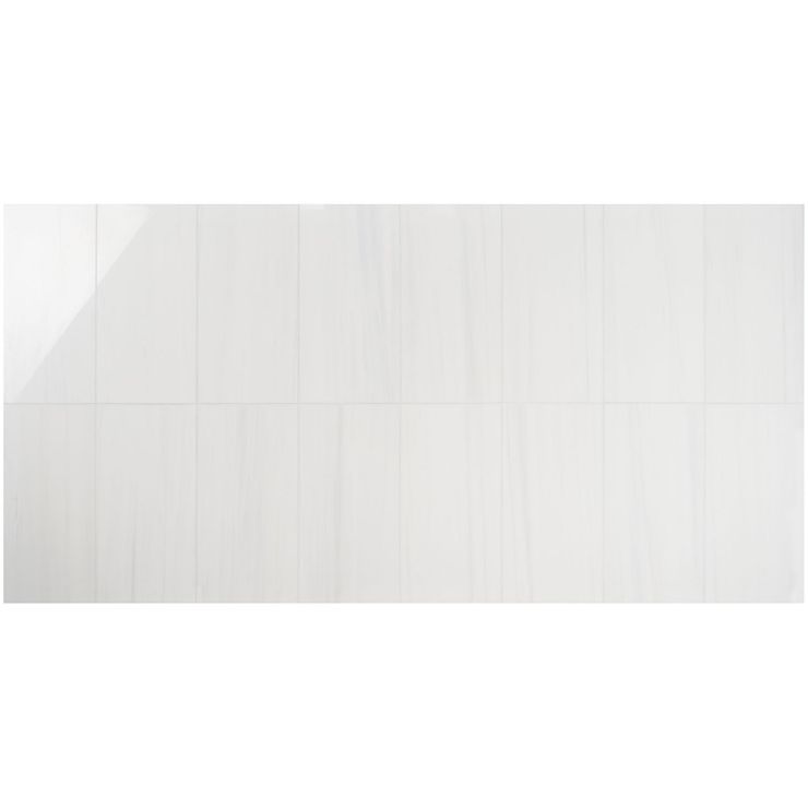 Bianco Dolomite Premium X Polished Marble Tile Tilebar