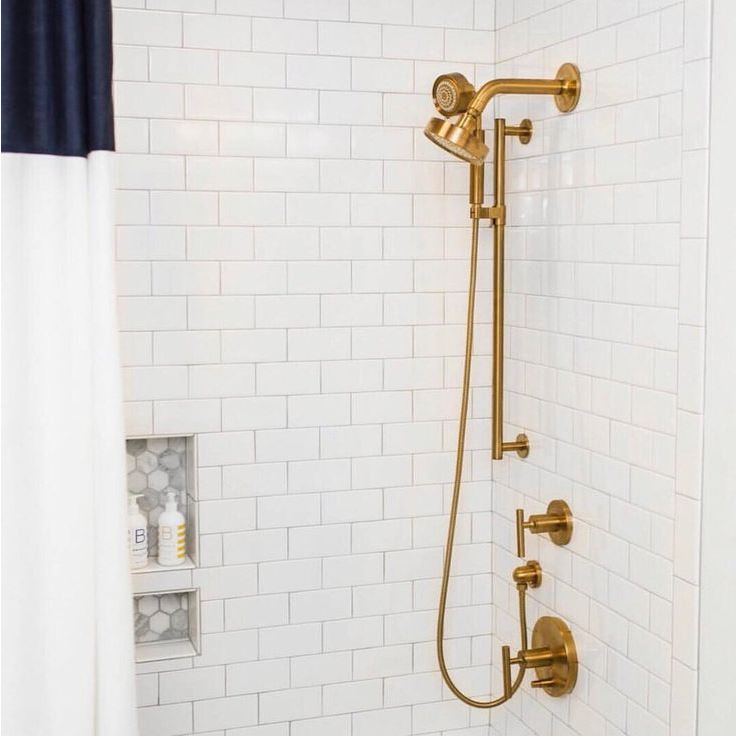 White Subway Tiles, What Color Grout With White Shower Tile