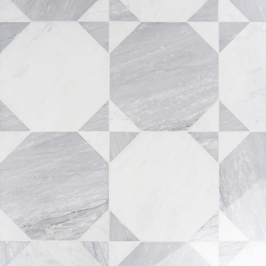 pantheon giotto white carrara and burlington marble mosaic
