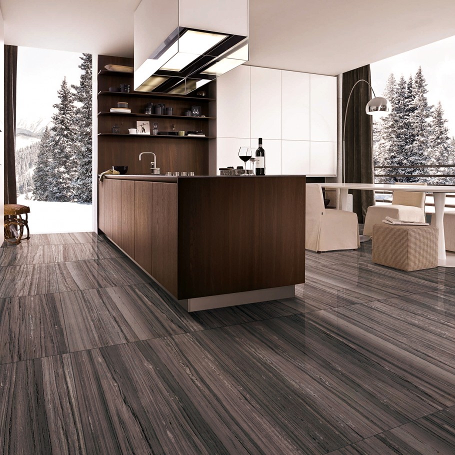 Gemstone look tiles featuring a natural brown colour with beautiful tones of brown running through the tile
