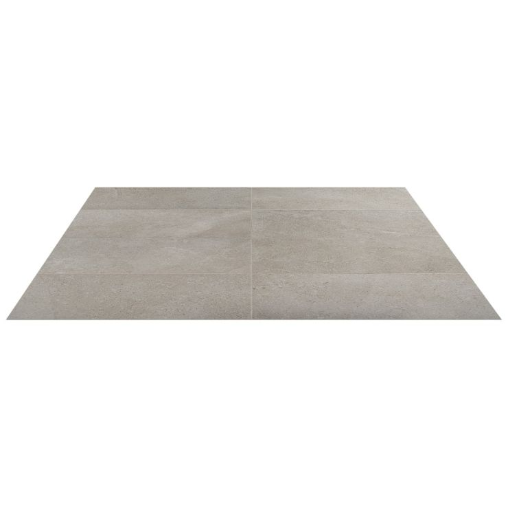 New Rock Fumo Gray 12x24 Matte Porcelain Tile | Tilebar.com