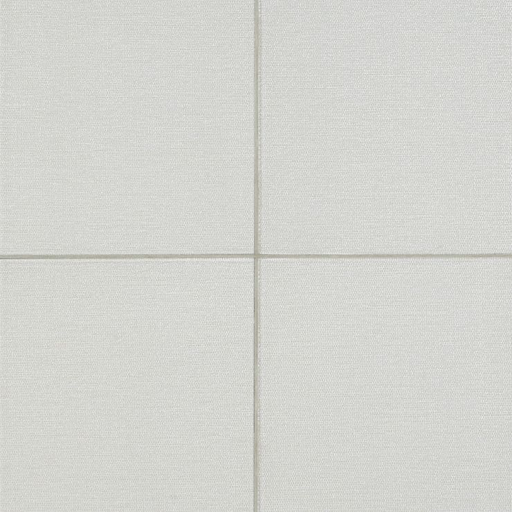 Vetrite Tela White 9x18 Polished Glass Tile 