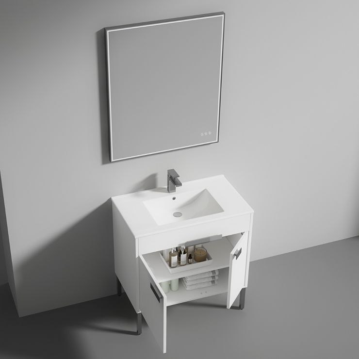 Portofino 36'' White Vanity And Counter | Tilebar.com