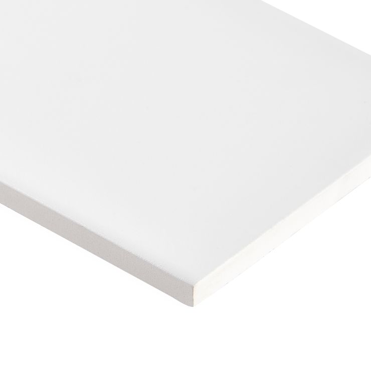 Stacy Garcia Maddox White 4x8 Matte Ceramic Tile | Tilebar.com