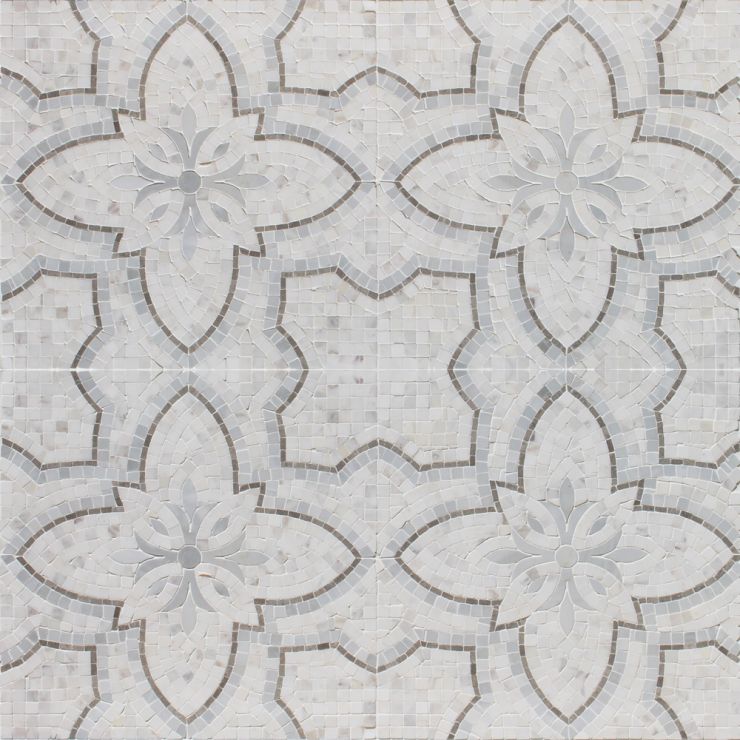 Shop For Primrose Bianco Grigio Marble Tile at TileBar.com