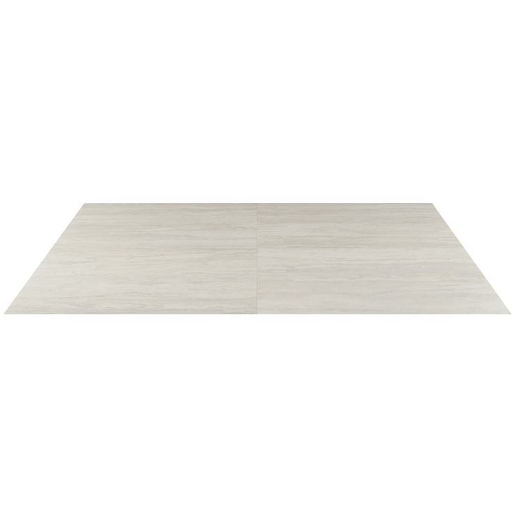 Tilebar Tepoca White Cotton Loose Lay 12x24 Luxury Vinyl Tile, Backsplash, Wall and Floor