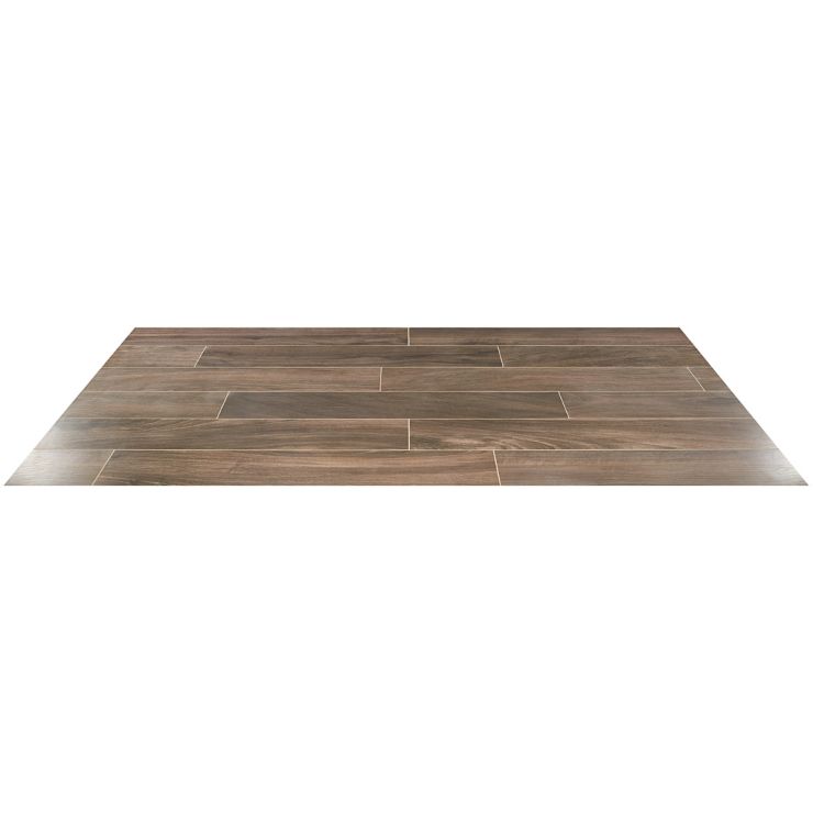 Silkwood Walnut 8x48 Matte Porcelain Tile | Tilebar.com