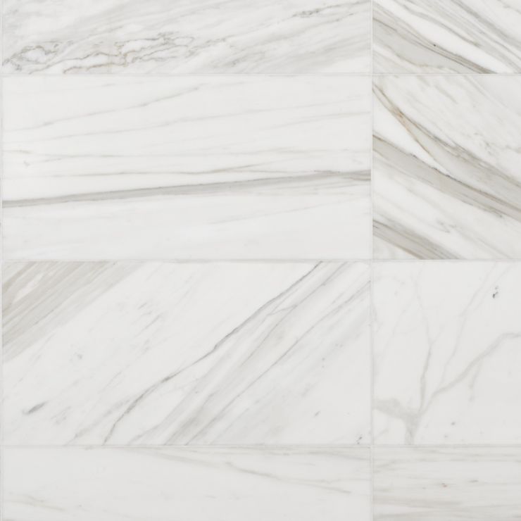 Calacatta Gold 12x24 Honed Marble Tile | Tilebar.com