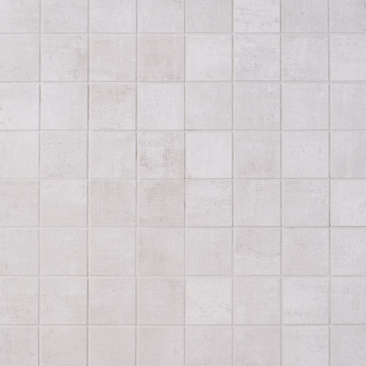 Holland Blanc 2x2 Matte Porcelain Mosaic Tile | Tilebar.com