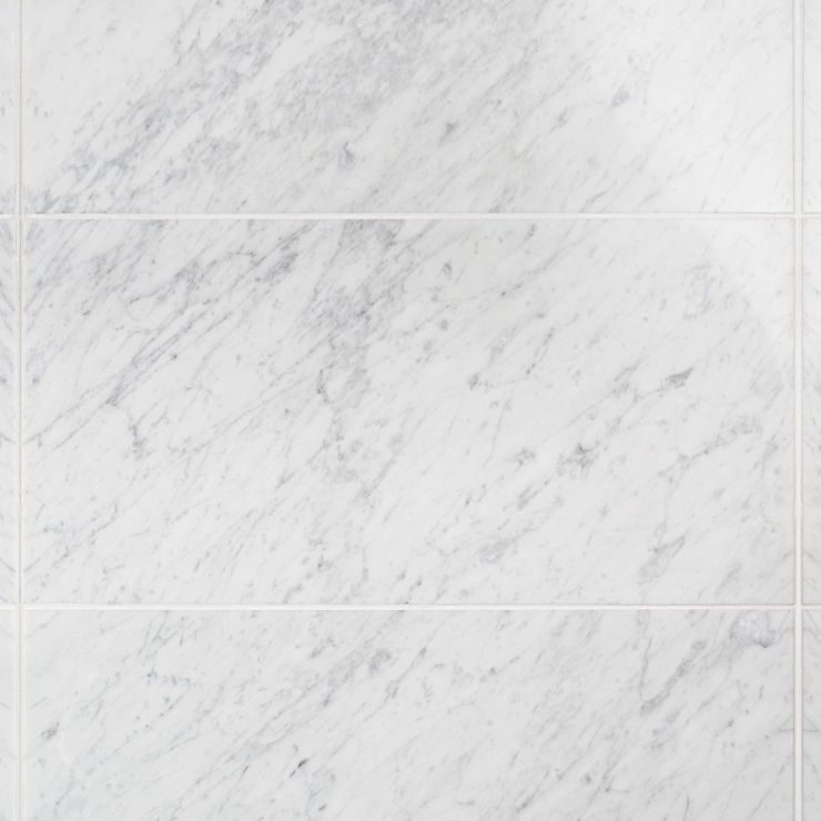 Carrara 12x24 L Polished Marble Tile 4004