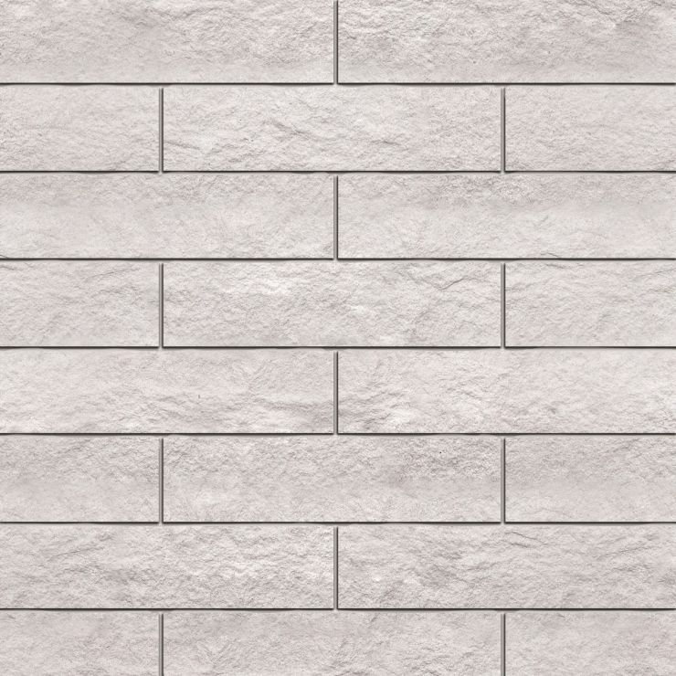 Simena Splitface Cream Beige 3x12 Textured Limestone Tile | Tilebar.com