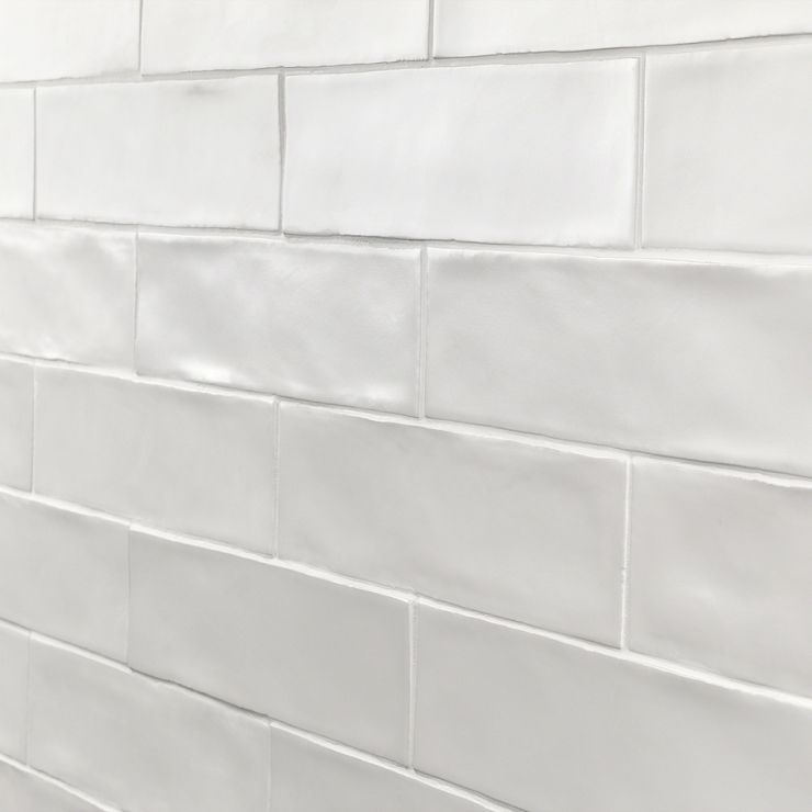 off white matte subway tile