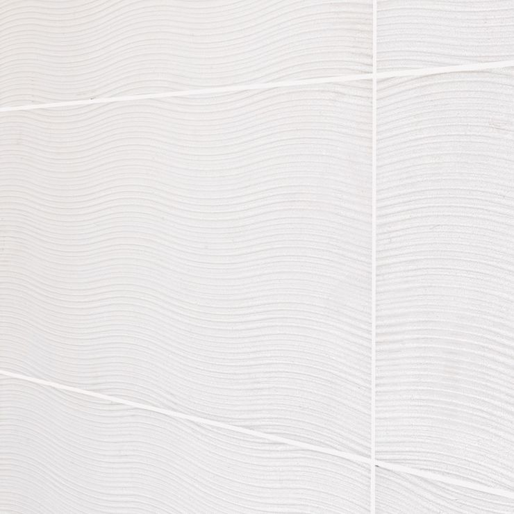 Simena Bamboo Slide Cream Beige 12x24 Textured Limestone Tile | Tilebar.com