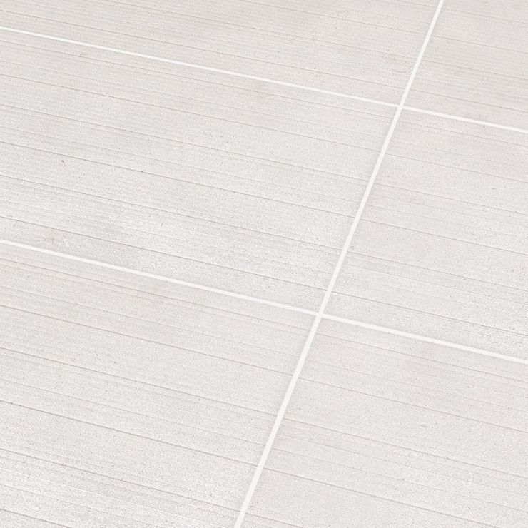 Simena Linear Cream Beige 12x24 Textured Limestone Tile | Tilebar.com