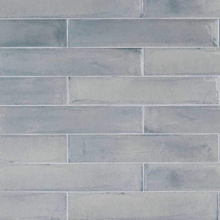 Glossy Blue 3x16 Porcelain Subway Tile Sample | TileBar.com