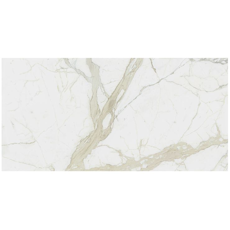 Tilebar Belvedere Bianco 15x30 Marble Look Porcelain Tile, White, Backsplash, Wall and Floor