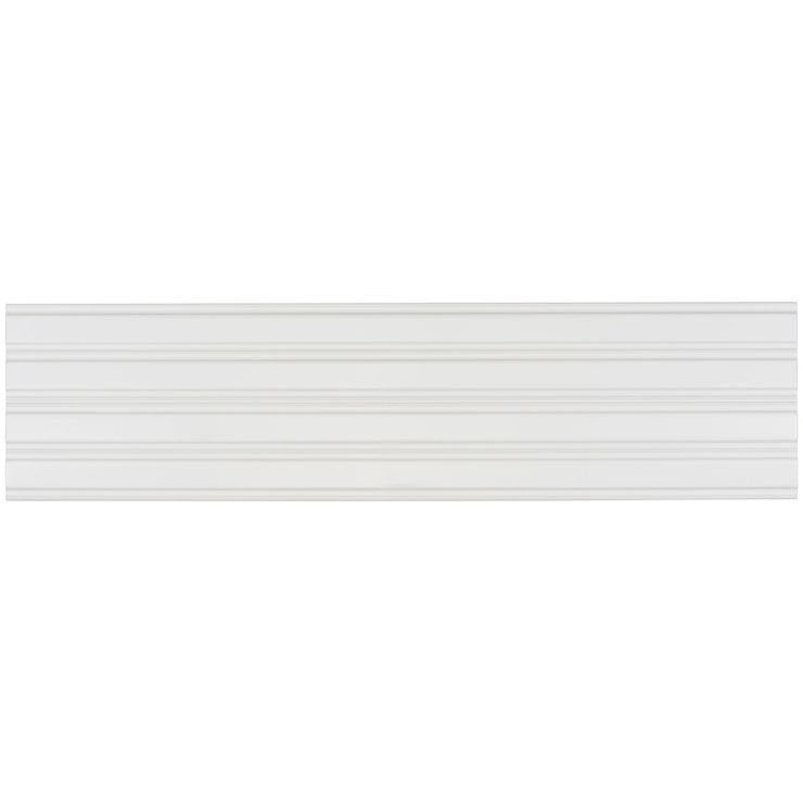 Vivir Panna 8x32 Polished Ceramic Beadboard | Tilebar.com