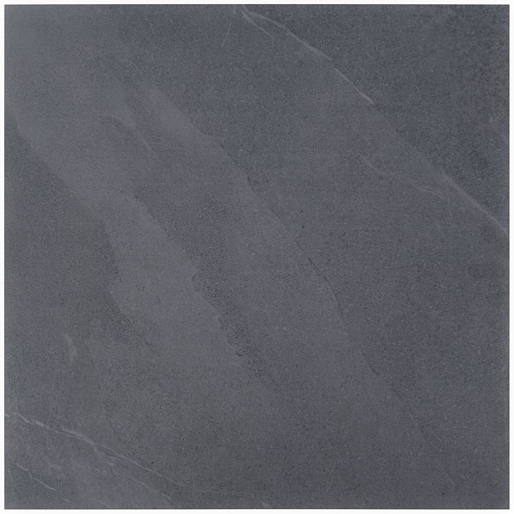 Fordham Nero 24 X 24 Matte Porcelain Tile | Tilebar.com