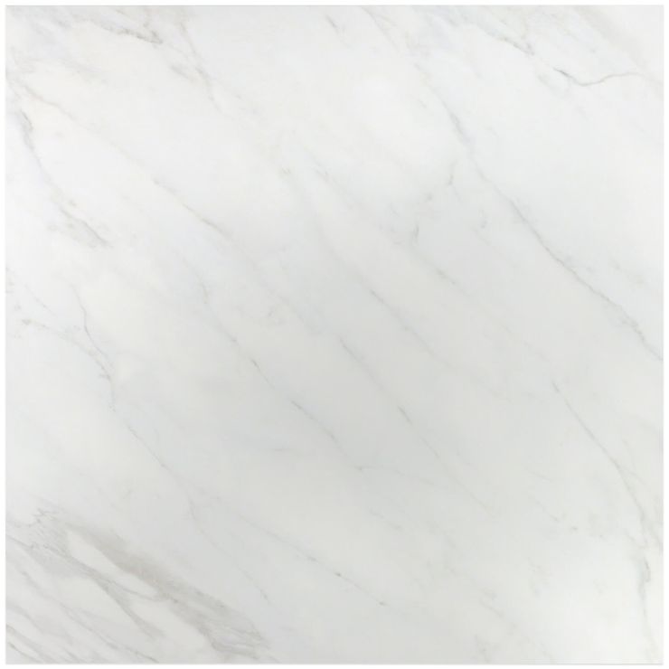 Tilebar Belvedere Bianco 30x30 Marble Look Porcelain Tile, White, Backsplash, Wall and Floor