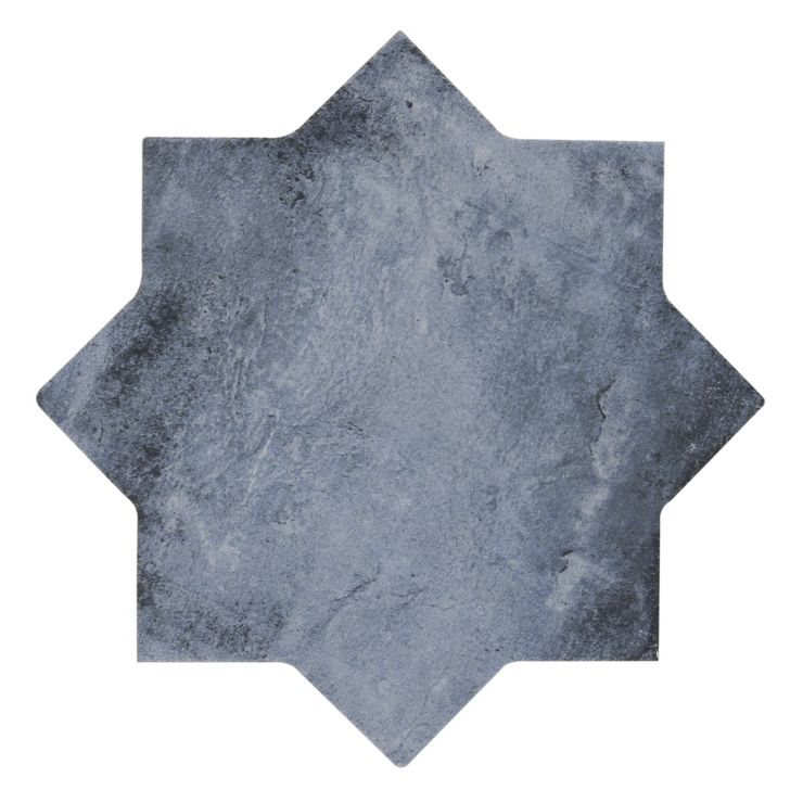 Parma Star & Cross Customizable Terracotta Look Porcelain Tile