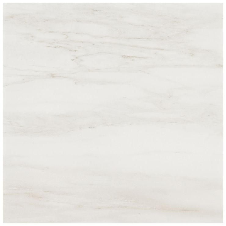 DreamStone Dolomite Snow 24x24 Matte Porcelain Tile | Tilebar.com