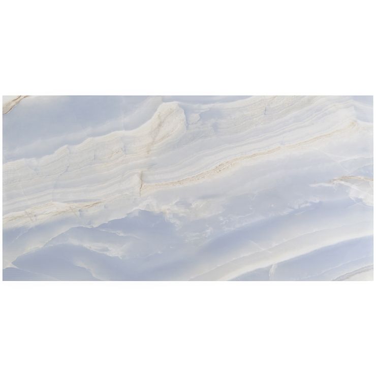 Lumina Onyx Opera Blue 24x48 Porcelain Tile | Tilebar.com