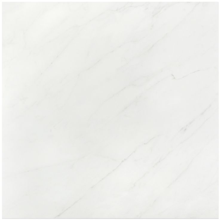 Belvedere White Polished Marble Effect - Tiles of London