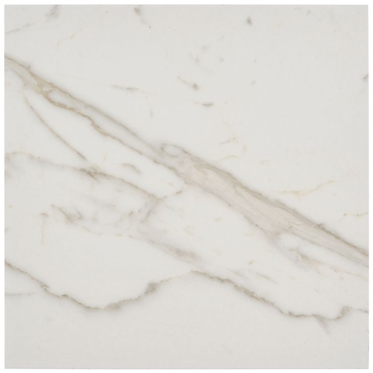 Versilia Calacatta Oro Matte 12x12 Porcelain Tile | TileBar.com.