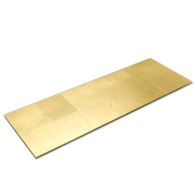 Requiem Gold 10x30 Glass Wall Tile | TileBar.com