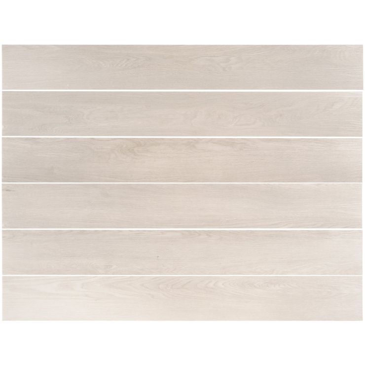 Tandus Centiva Adaptt 7.2 in. x 48 in. LVT - Woodlot White Washed