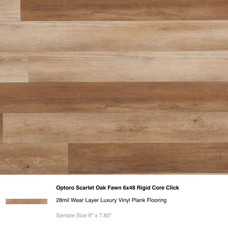 Glengarry Luxury Vinyl Plank Flooring Sample