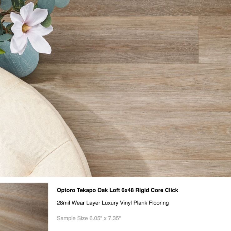 Glengarry Luxury Vinyl Plank Flooring Sample