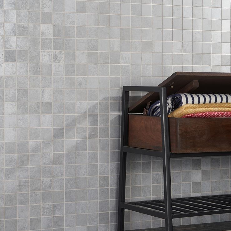 Bond Excalibur 2x2 Matte Porcelain Mosaic | Tilebar.com