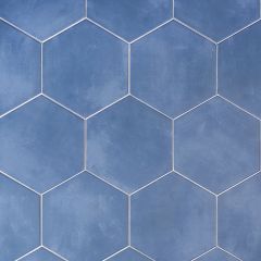 Brando Blue 8x8 Matte Porcelain Tile | Tilebar.com