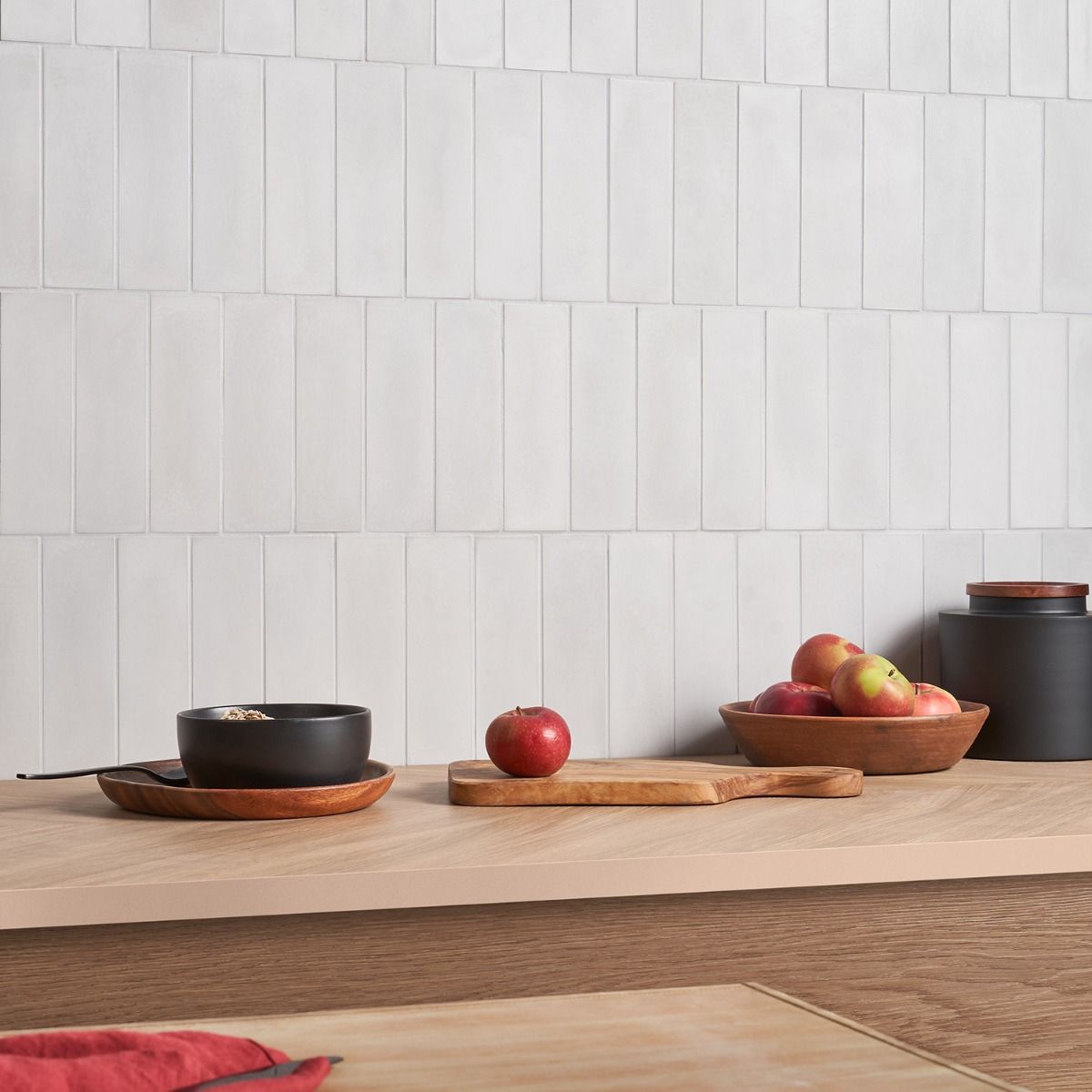 Color One Mist Gray 2x8 Matte Cement Tile | Tilebar.com