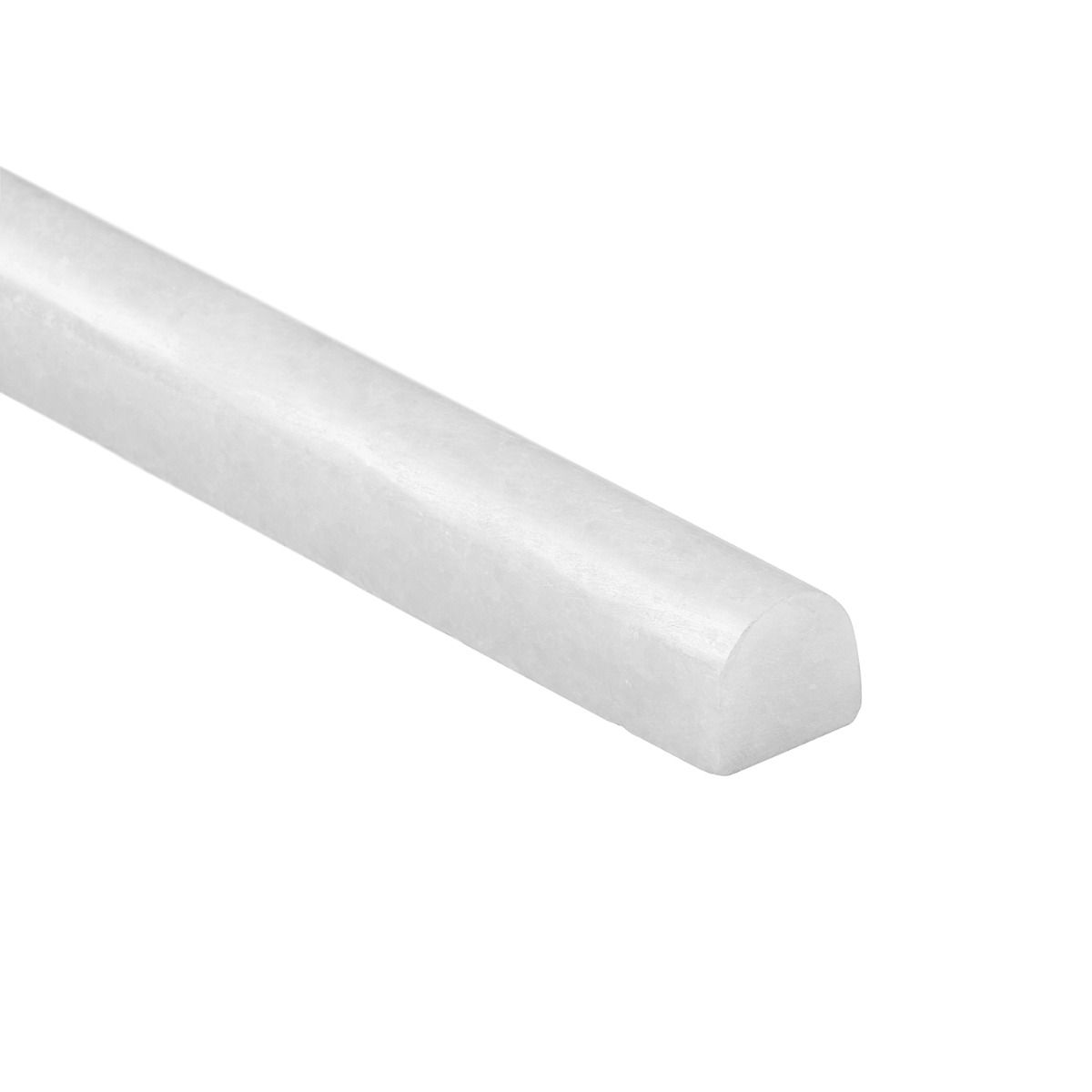 Snow White 1x12 Polished Marble Pencil Molding | Tilebar.com