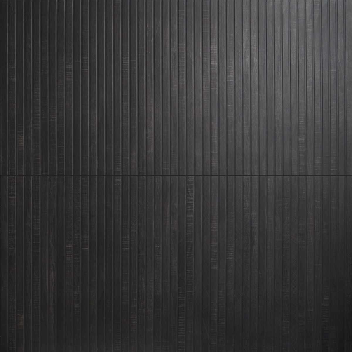 Kenridge Ribbon Black 24x48 Matte Porcelain Tile | Tilebar.com