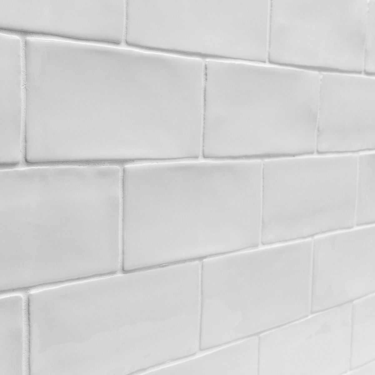 Lancaster Bianco 3x6 Ceramic Subway Tile | TileBar.com