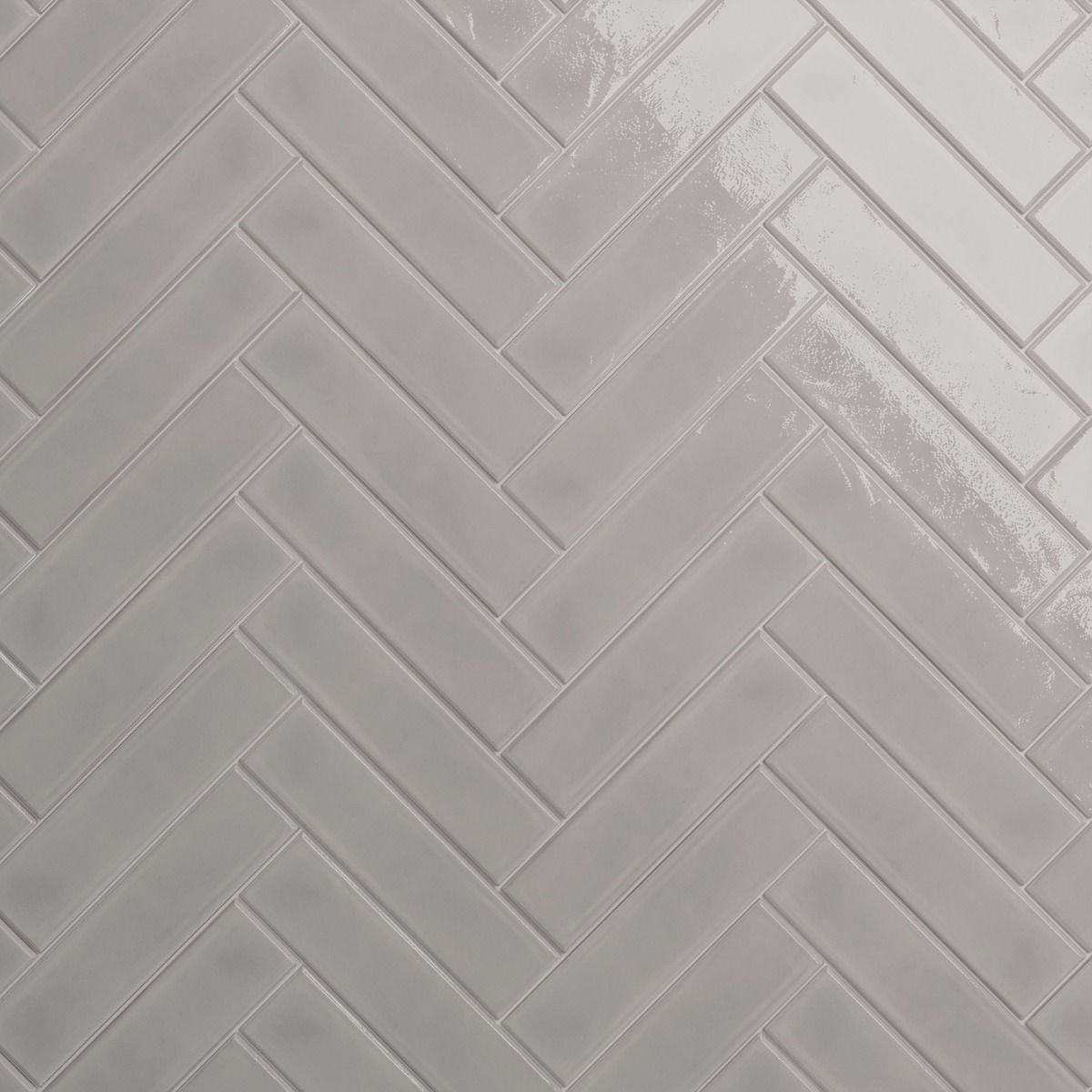 Stacy Garcia ArtBlock Grigio 4x16 Polished Porcelain Tile | Tilebar.com