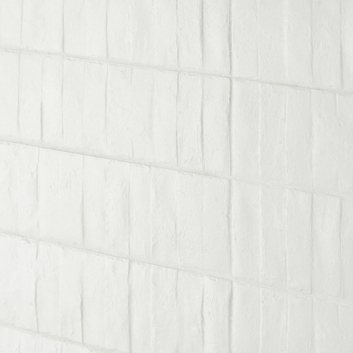 Rework Plaster White 3x12 Matte Porcelain Tile | Tilebar.com