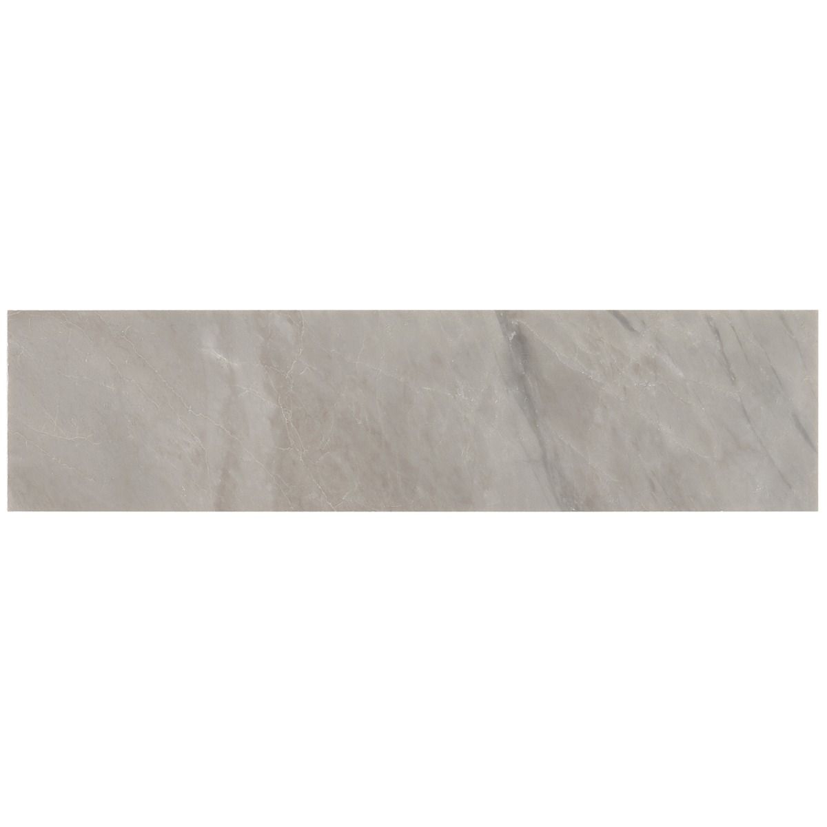 Earth Gray 3x12 Polished Marble Tile | Tilebar.com