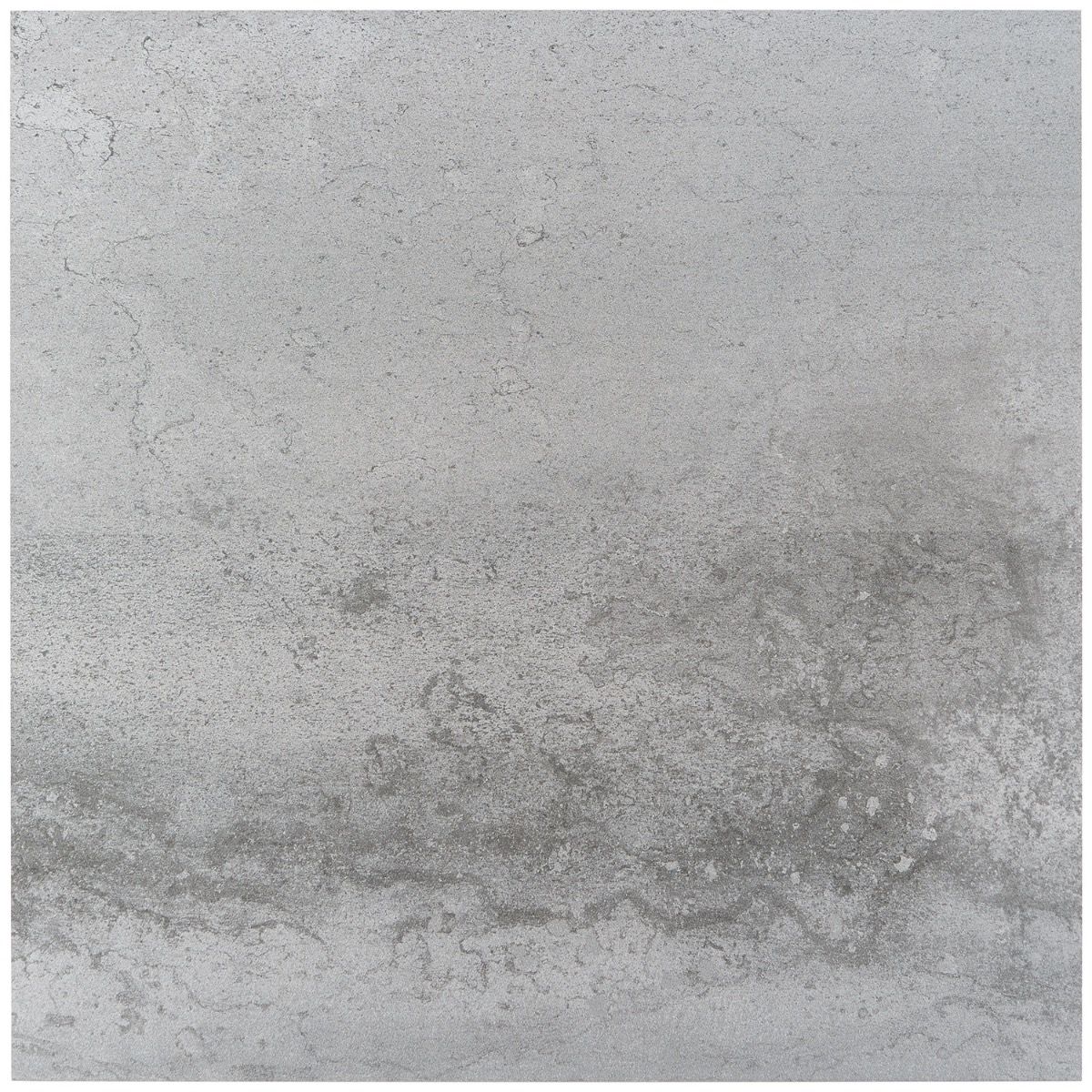 Hewlett Metal Silver 24x24 Matte Porcelain Tile| Tilebar.com