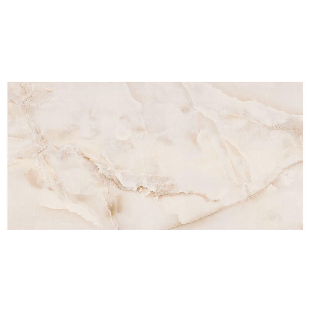 Lumina Pearl Onyx 24X48" Porcelain Marble Look Tile | Tilebar