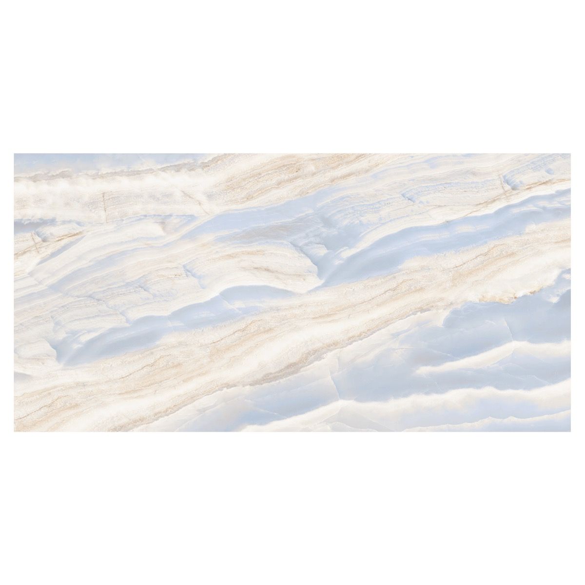 Lumina Onyx Opera Blue 24x48 Porcelain Tile | Tilebar.com