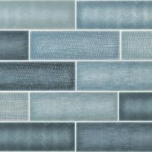 Sample-Splendor Gray 4x12 Polished Ceramic Subway Wall Tile