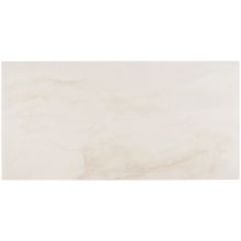 Tilebar Belvedere Bianco 15x30 Marble Look Porcelain Tile, White, Backsplash, Wall and Floor