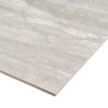 Basic Travertine Silver 24x48 Matte Porcelain Tile | Tilebar.com