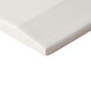 Zeal Edge 3D White 5x5 Matte Porcelain Tile | Tilebar.com