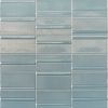 Vector Reverb Azul 4x8 Polished Ceramic Tile | TileBar.com