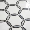 Celine Bianco Polished Marble Mosaic | Tilebar.com